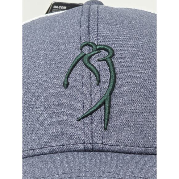 Under Armour Greens At‎ Beaumont Fitted Stretch Gray Golf Hat Cap L XL PGA NWT - Picture 2 of 13